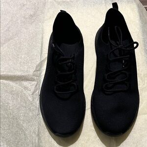 Pull&Bear Dark Knit Sneakers